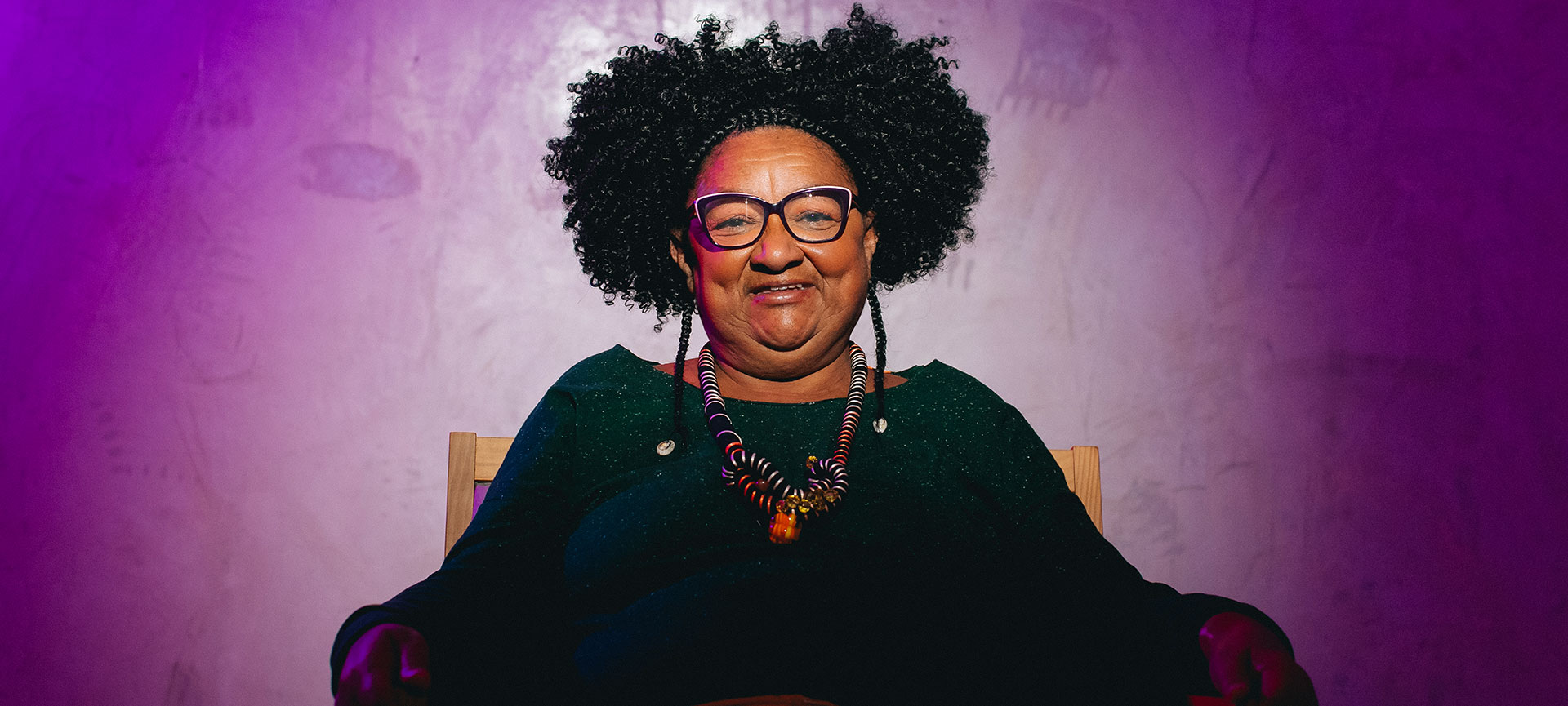 Dona Jacira: "Eu sou uma fagulha de esperança"